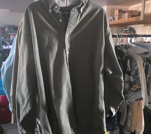 Polo by Ralph Lauren Olive Button-Down Shirt